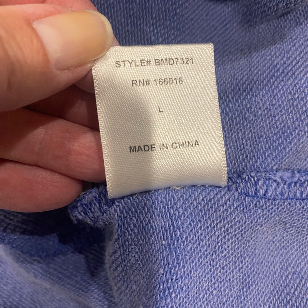 Buttermelon Riley Ruffle Babydoll Dress Periwinkle Large - Picture 6 of 6